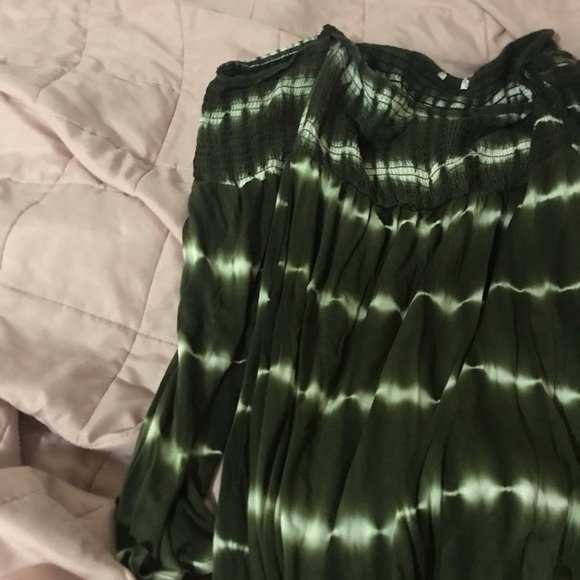 Tops - Green romper.